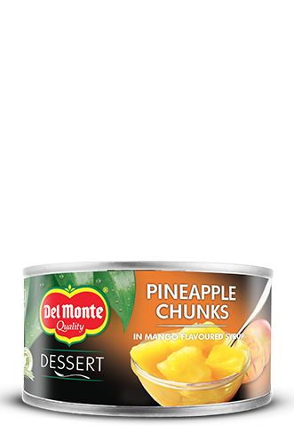 Pineapple Chunks in Mango Flavoured Syrup